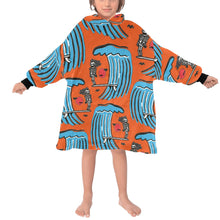 Load image into Gallery viewer, Blanket Hoodie for Kids
