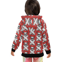 Load image into Gallery viewer, Little Girls&#39; Zip Up Hoodie
