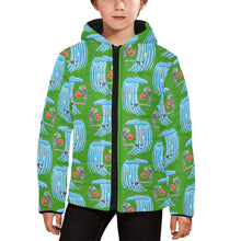 Load image into Gallery viewer, Kids&#39; Padded Hooded Jacket
