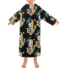 Load image into Gallery viewer, Blanket Robe with Sleeves for Kids
