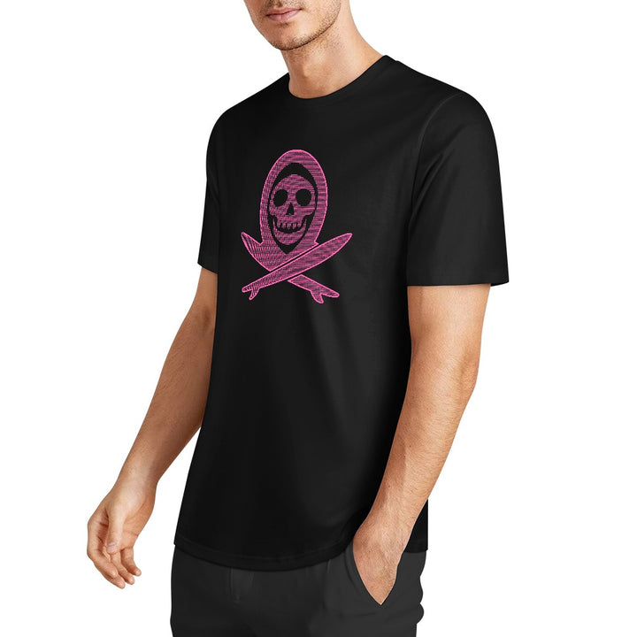 New Pure cotton short sleeved T-shirt Front print Multiple colors