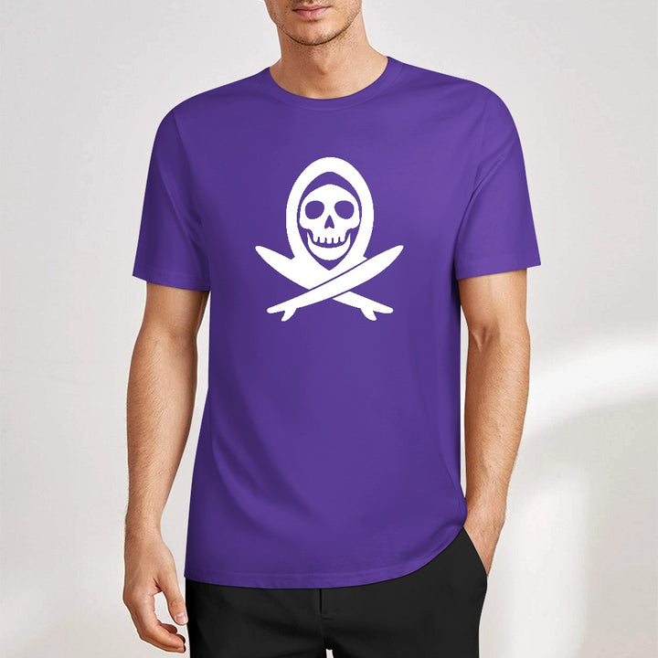 Pure cotton short sleeved T-shirt