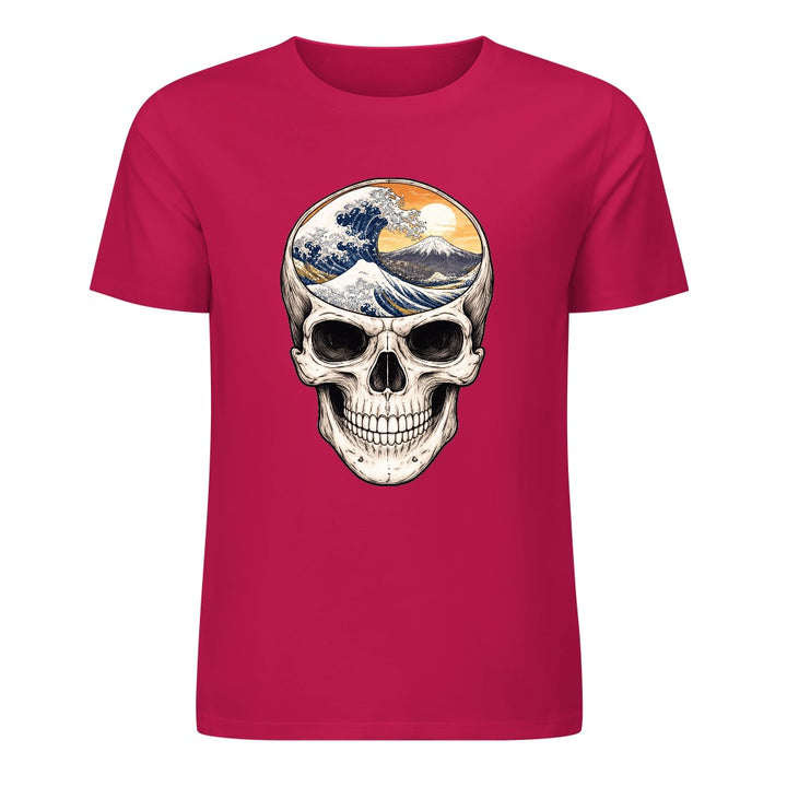 New Pure cotton short sleeved T-shirt Front print Multiple colors