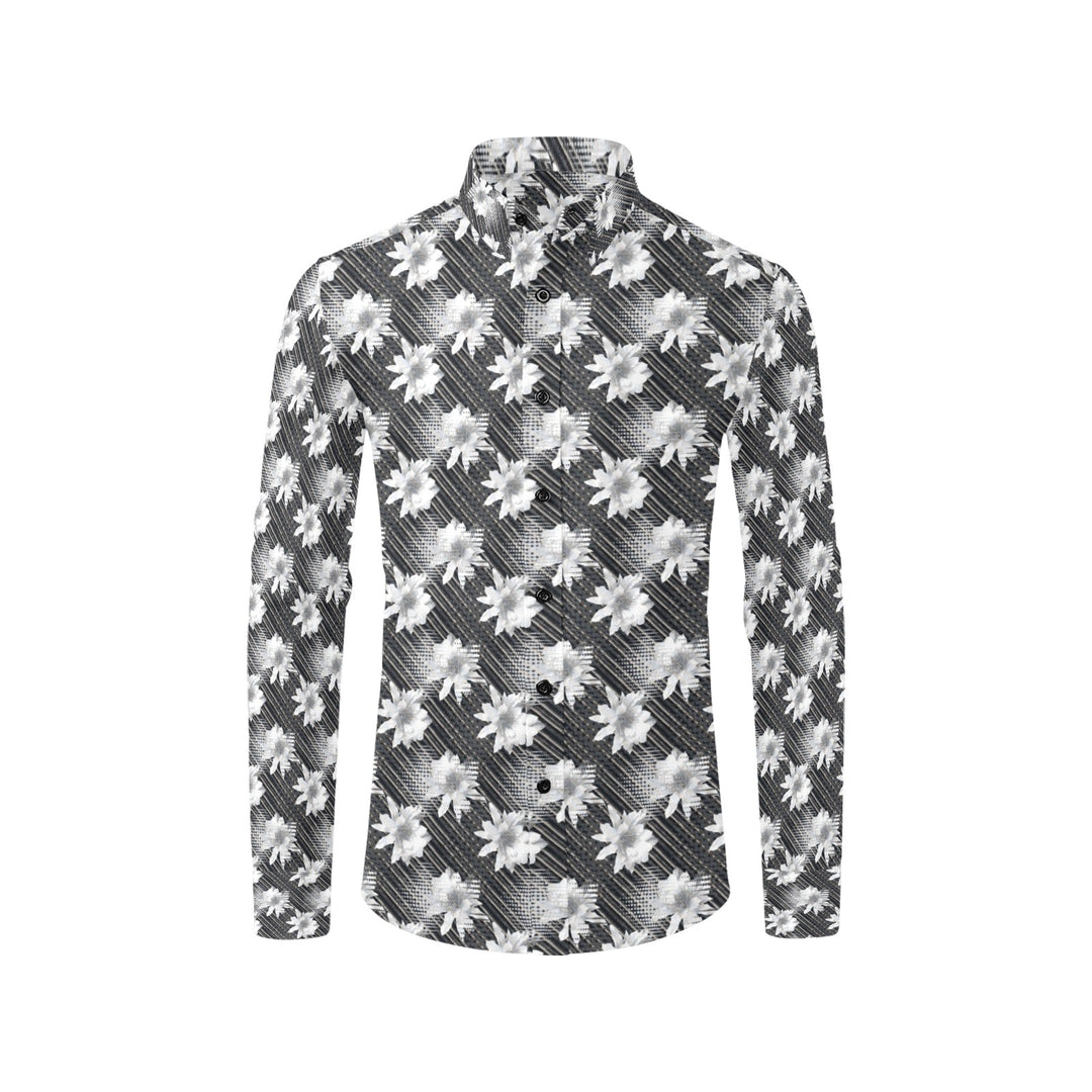 Men's All Over Print Long Sleeve Shirt(Without Pocket)(T61)