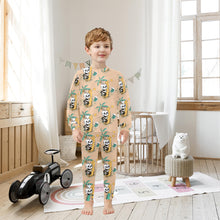 Load image into Gallery viewer, Little Boys&#39; Crew Neck Long Pajama Set
