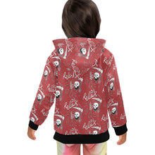 Load image into Gallery viewer, Little Girls&#39; Zip Up Hoodie
