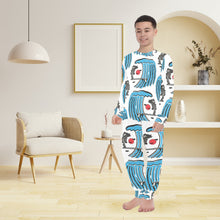 Load image into Gallery viewer, Big Boys&#39; Crew Neck Long Pajama Set
