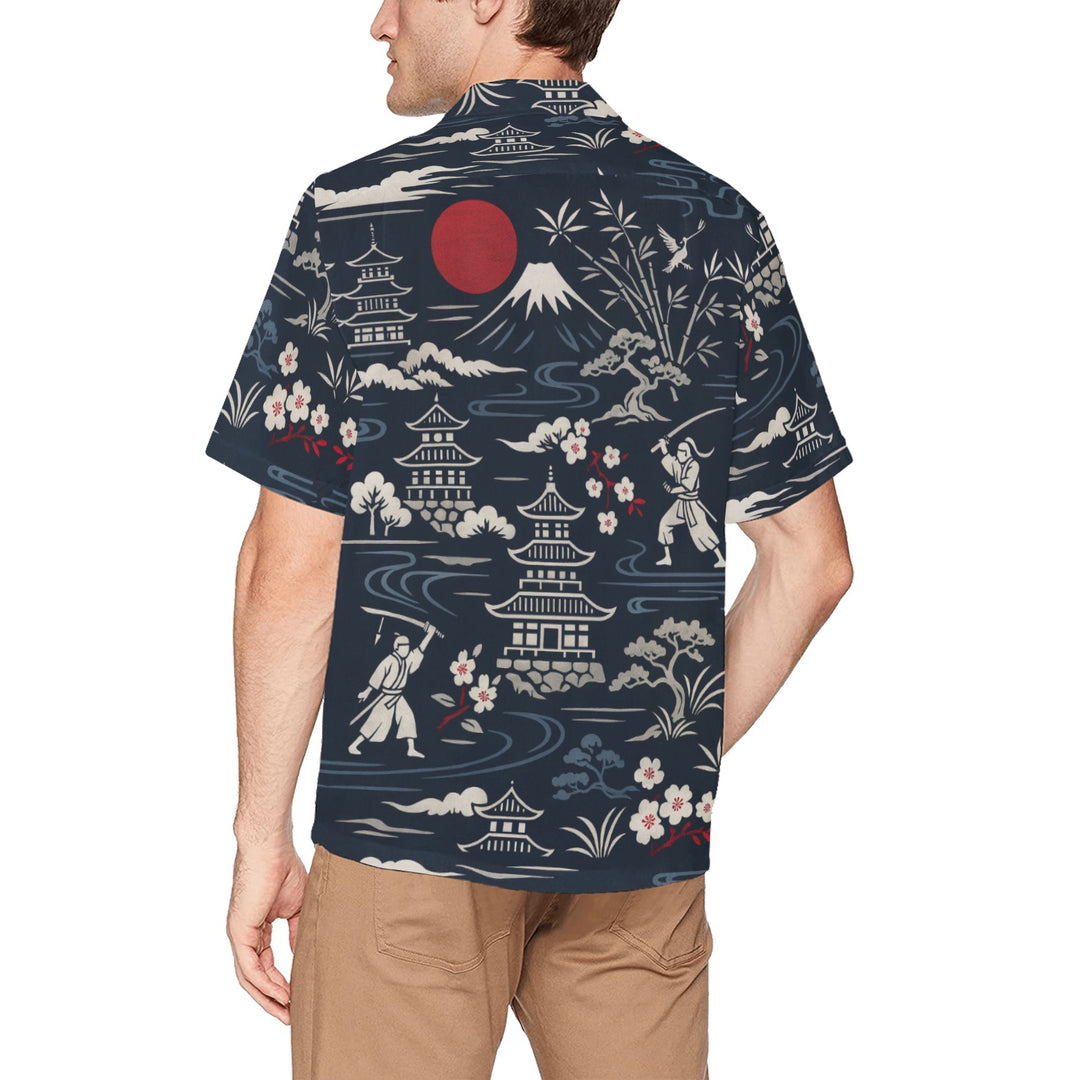Hawaiian Shirt with Chest Pocket