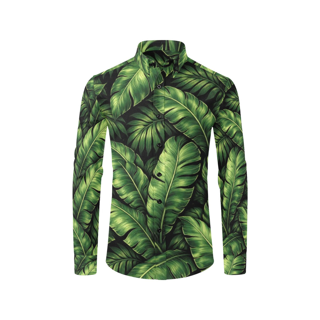 Men's All Over Print Long Sleeve Shirt(Without Pocket)(T61)
