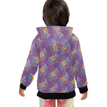 Load image into Gallery viewer, Little Girls&#39; Zip Up Hoodie
