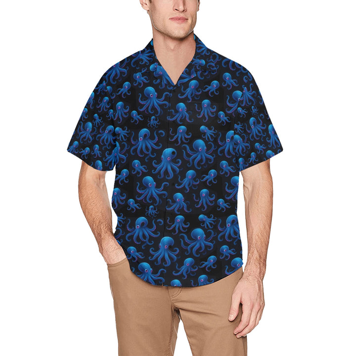 Hawaiian Shirt with Chest Pocket