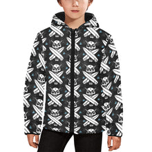 Load image into Gallery viewer, Kids&#39; Padded Hooded Jacket
