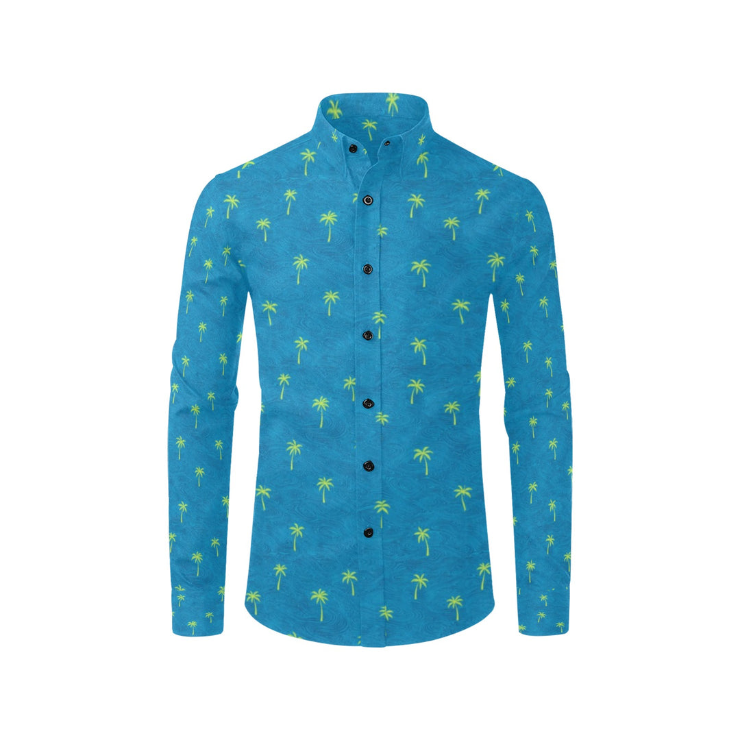 Men's All Over Print Long Sleeve Shirt(Without Pocket)(T61)