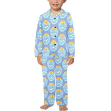 Load image into Gallery viewer, Little Boys&#39; V-Neck Long Pajama Set
