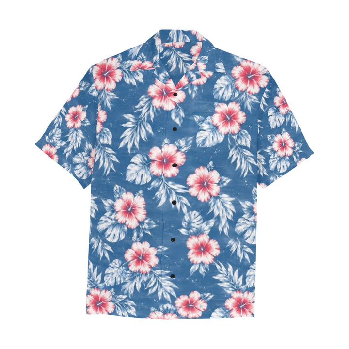 Hawaiian Shirt with Chest Pocket (T58)