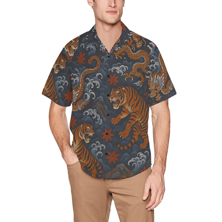 Hawaiian Shirt with Chest Pocket