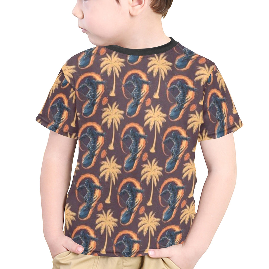 Little Boys' Crew Neck T-Shirt