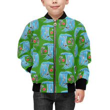 Load image into Gallery viewer, Kids&#39; Bomber Jacket with Pockets
