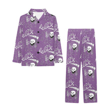 Load image into Gallery viewer, Big Girls&#39; V-Neck Long Pajama Set
