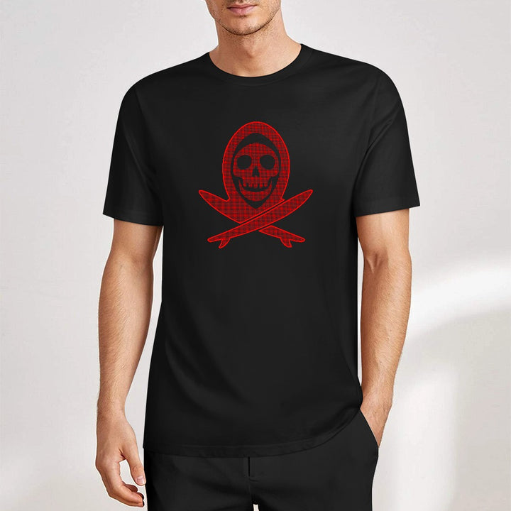 New Pure cotton short sleeved T-shirt Front print Multiple colors