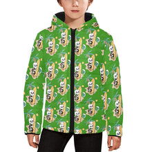 Load image into Gallery viewer, Kids&#39; Padded Hooded Jacket
