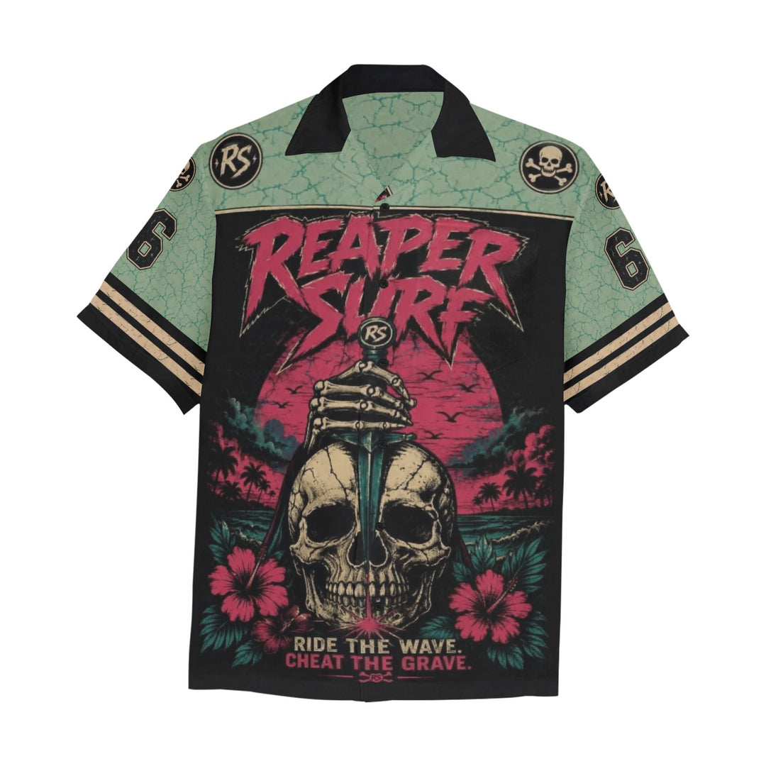 Hawaiian Shirt with Chest Pocket (T58)