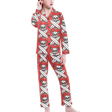 Load image into Gallery viewer, Big Girls&#39; V-Neck Long Pajama Set
