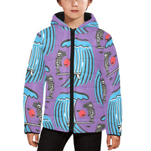 Load image into Gallery viewer, Kids&#39; Padded Hooded Jacket
