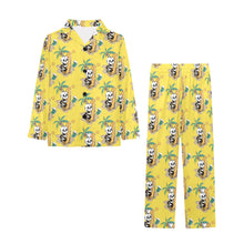 Load image into Gallery viewer, Big Girls&#39; V-Neck Long Pajama Set
