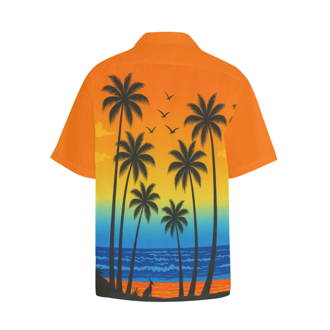 Hawaiian Shirt with Chest Pocket