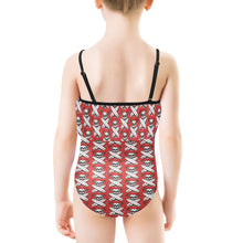 Load image into Gallery viewer, Kids&#39; Spaghetti Strap Ruffle Swimsuit
