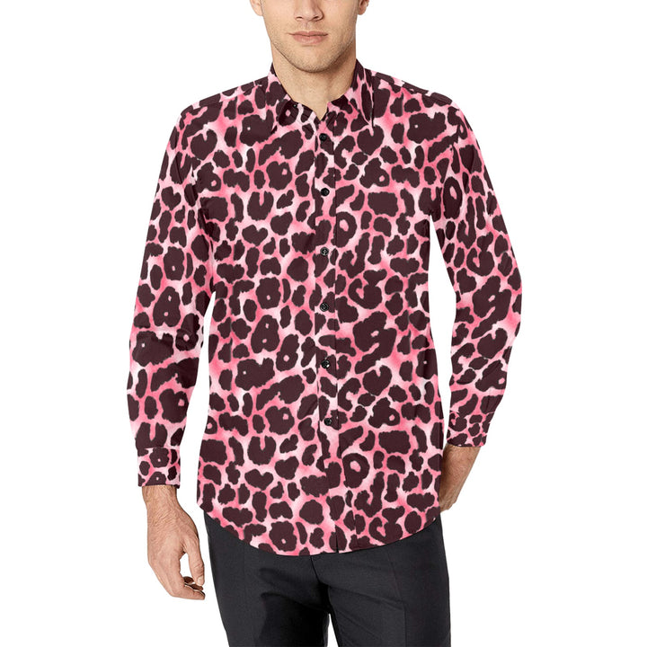 Men's All Over Print Long Sleeve Shirt(Without Pocket)(T61)