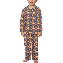 Load image into Gallery viewer, Little Boys&#39; V-Neck Long Pajama Set
