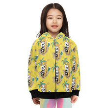 Load image into Gallery viewer, Little Girls&#39; Zip Up Hoodie
