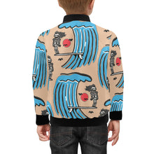 Load image into Gallery viewer, Kids&#39; Bomber Jacket with Pockets
