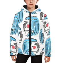 Load image into Gallery viewer, Kids&#39; Padded Hooded Jacket
