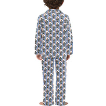 Load image into Gallery viewer, Little Boys&#39; V-Neck Long Pajama Set
