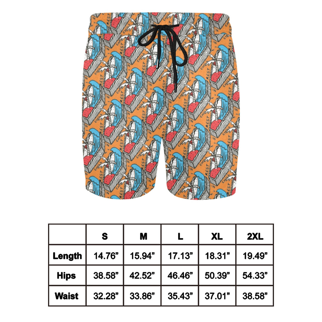 Men's Mid-Length Swim Shorts
