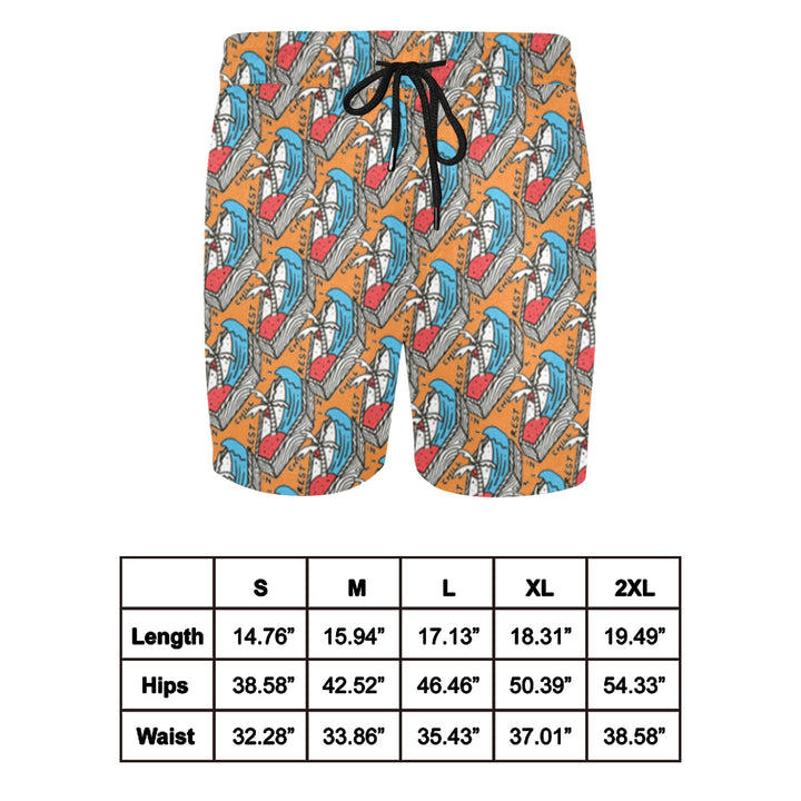 Men's Mid-Length Swim Shorts