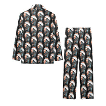 Load image into Gallery viewer, Big Boys&#39; V-Neck Long Pajama Set
