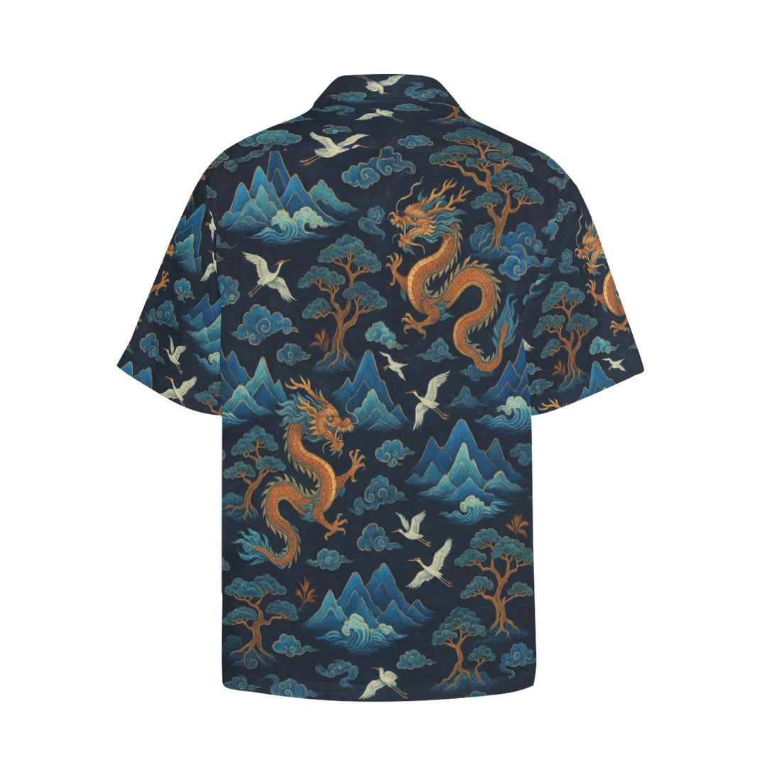 Hawaiian Shirt with Chest Pocket