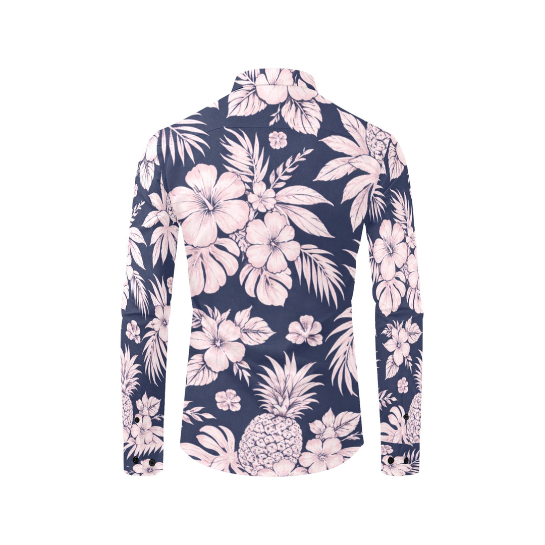 Men's All Over Print Long Sleeve Shirt(Without Pocket)(T61)