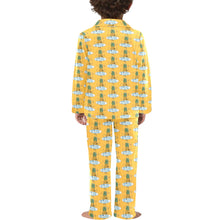 Load image into Gallery viewer, Little Boys&#39; V-Neck Long Pajama Set
