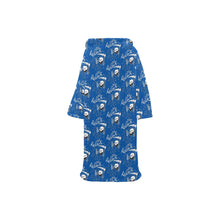 Load image into Gallery viewer, Blanket Robe with Sleeves for Kids
