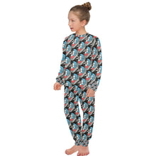 Load image into Gallery viewer, Big Girls&#39; Crew Neck Long Pajama Set
