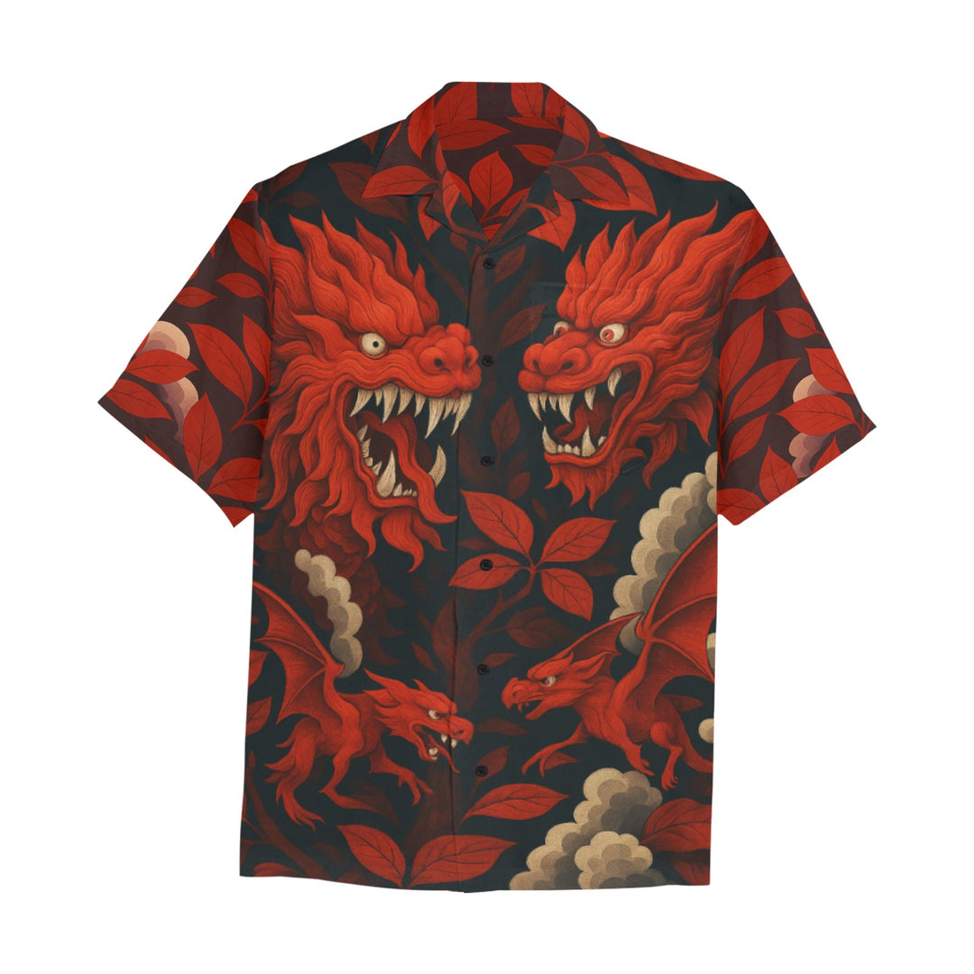 Hawaiian Shirt with Chest Pocket