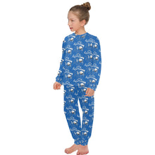 Load image into Gallery viewer, Big Girls&#39; Crew Neck Long Pajama Set
