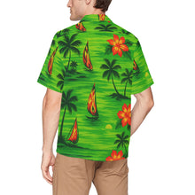 Load image into Gallery viewer, Hawaiian Shirt with Chest Pocket
