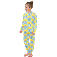 Load image into Gallery viewer, Big Girls&#39; Crew Neck Long Pajama Set
