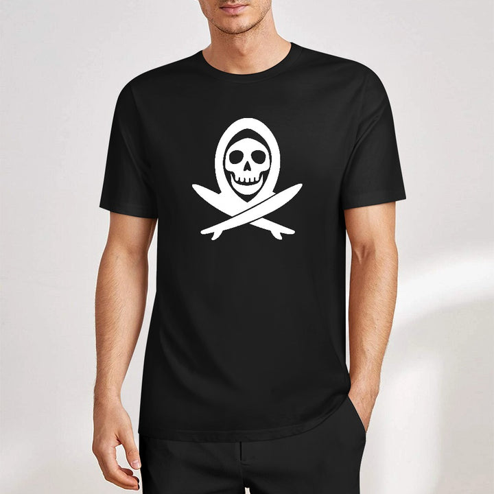 Pure cotton short sleeved T-shirt